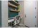 Bright home office nook with floating shelves and a modern desk setup at 25930 N Thornhill Dr, Peoria, AZ 85383