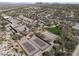 Aerial view of the community's tennis and pickle ball courts, well maintained with desert surroundings at 28604 N 92Nd Pl, Scottsdale, AZ 85262