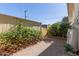 Outdoor space with brick paver flooring surrounded by bushes at 4003 S Mill Ave, Tempe, AZ 85282