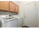 Convenient laundry room equipped with a modern washer and dryer set at 4245 E Maya Way, Cave Creek, AZ 85331