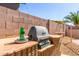 Outdoor grilling area on a stone counter, perfect for summer barbecues by the pool at 4245 E Maya Way, Cave Creek, AZ 85331