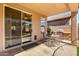 Covered patio with a seating area and barbecue, perfect for outdoor entertaining at 4245 E Maya Way, Cave Creek, AZ 85331