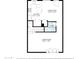 Layout of the home's lower level, with clearly marked room dimensions and layout at 6173 N Granite Reef Rd, Scottsdale, AZ 85250