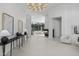 Grand foyer with elegant decor and a view of the living spaces at 6601 E San Miguel Ave, Paradise Valley, AZ 85253
