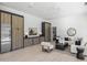 Spacious living room featuring stylish furnishings, modern lighting, and elegant decor at 6601 E San Miguel Ave, Paradise Valley, AZ 85253