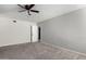 Bright, carpeted bedroom featuring neutral walls and trim at 6767 N 7Th St # 212, Phoenix, AZ 85014