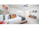 Cozy bedroom features neutral decor, plush carpet, and ample natural light at 7928 N 46Th Ave, Glendale, AZ 85301