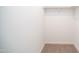 A minimalist closet space, ready for customization to suit storage needs at 7928 N 46Th Ave, Glendale, AZ 85301