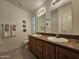 Bathroom with a double sink vanity and plenty of counter space at 8700 E University Dr # 1024, Mesa, AZ 85207