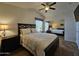 Inviting bedroom with a large bed and mirrored closet doors at 8700 E University Dr # 1024, Mesa, AZ 85207