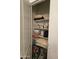 A closet with shelving and ample storage space at 8700 E University Dr # 1024, Mesa, AZ 85207