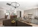 Open concept living room and kitchen layout, perfect for entertaining and Gathering gatherings at 8732 E Forest Dr, Scottsdale, AZ 85257