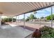 Covered patio with a concrete floor offering neighborhood views at 9139 E Aspen Ave, Mesa, AZ 85208