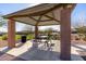 Shaded picnic area in a community park, providing a great spot for outdoor dining and relaxation at 1060 W Castle Ct, Casa Grande, AZ 85122