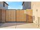 View of the backyard with a fence, offering security and privacy for outdoor living at 12118 W Villa Chula Ct, Sun City, AZ 85373