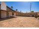 Backyard with ample space, featuring a covered patio, ideal for outdoor entertaining at 14224 N 26Th Ln, Phoenix, AZ 85023