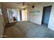 Bedroom featuring carpet with view to a bathroom at 1466 E Nielson Ave, Mesa, AZ 85204