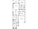 Detailed floor plan showcasing the layout of the bedrooms, kitchen, and living spaces in the home at 17972 W Long Lake Rd, Goodyear, AZ 85338