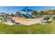 Playground area with multiple play structures, seating and sunshades at 19919 W Harrison St, Buckeye, AZ 85326