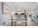 Bright dining area with tile floors, white walls and artwork at 2169 E Alameda Dr, Tempe, AZ 85282