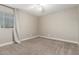 Neutral bedroom with carpet, ceiling fan, and a window with blinds at 2633 E Amber Ridge Way, Phoenix, AZ 85048