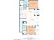 Detailed floor plan showcasing the layout of the home, including bedrooms, bathrooms, and living spaces at 3131 E Legacy Dr # 2105, Phoenix, AZ 85042