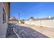 Backyard with block fence offering privacy and potential for customization and outdoor enjoyment at 3210 W Belmont Ave, Phoenix, AZ 85051