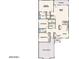 Floor plan of the property with details of rooms and layout at 45322 W Sandhill Rd, Maricopa, AZ 85139