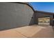 View of garage showcasing a spacious interior, equipped for multiple vehicles and storage needs at 5726 E Woodridge Dr, Scottsdale, AZ 85254