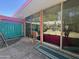 Back patio entrance with a view of the desert landscape at 6528 N Hillside Dr, Paradise Valley, AZ 85253