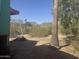 Exterior backyard view of desert landscape and distant mountain views at 6528 N Hillside Dr, Paradise Valley, AZ 85253