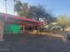 Exterior showcasing a colorful carport with the house visible in the background at 6528 N Hillside Dr, Paradise Valley, AZ 85253