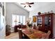 Cozy dining area with a charming table set and decorative cabinet at 949 E Piute Ave, Phoenix, AZ 85024