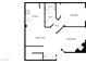 Main floor plan highlighting kitchen, dining area, living room, bath, and hall at 10410 N Cave Creek Rd # 2119, Phoenix, AZ 85020