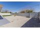Spacious backyard featuring gravel, stepping stones, and a view of the fence and exterior at 12207 N Escobar Way, Phoenix, AZ 85022