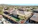 Aerial view of the property with desert landscaping and artificial turf at 1320 W Whitman Dr, Anthem, AZ 85086