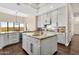 Spacious kitchen with granite countertop, island, and plenty of counter space at 13827 N Sunset Dr, Fountain Hills, AZ 85268