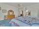 Spacious main bedroom with views to the ensuite and dressing area at 14955 N 78Th Dr, Peoria, AZ 85381