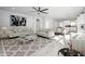 Bright living room with modern furnishings, neutral color palette and contemporary decor at 27145 N 147Th Ave, Surprise, AZ 85387
