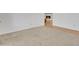 Hallway leading to a living area that features carpet floors at 3349 E Carmel Ave, Mesa, AZ 85204