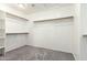 Walk-in closet with built-in shelves and racks providing ample storage space at 3730 E Diamond Ct, Gilbert, AZ 85297