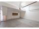 Spacious garage featuring storage cabinets, perfect for vehicles and projects at 6223 N 12Th St # 8, Phoenix, AZ 85014