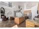 Open-concept kitchen with stainless appliances, granite countertops, kitchen island, and seamless connection to living room at 12442 N Via La Playa --, Fountain Hills, AZ 85268
