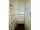 Well-organized pantry with multiple shelves, providing ample storage space for kitchen essentials at 1339 N Tucana Ln, Gilbert, AZ 85234