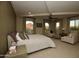 Spacious bedroom with large windows offering picturesque mountain views at 17594 N 98Th Way, Scottsdale, AZ 85255