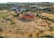 Aerial view of a baseball field, well-maintained, and complete with lights for night games, in a vibrant community at 2004 W Kristal Way, Phoenix, AZ 85027