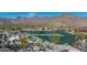 Scenic tennis courts with mountain views and natural desert surroundings at 20584 W Hillcrest Blvd, Buckeye, AZ 85396