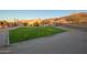 Expansive backyard featuring manicured lawn, gravel areas, and mountain views at 3211 E Ian Dr, Phoenix, AZ 85042