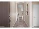 Entryway featuring a tile floor with a decorative design and views into the home at 3517 N Paseo Del Sol --, Mesa, AZ 85207