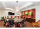 Modern conference room with a round table, comfortable seating and stylish lighting at 6803 E Main St # 3306, Scottsdale, AZ 85251